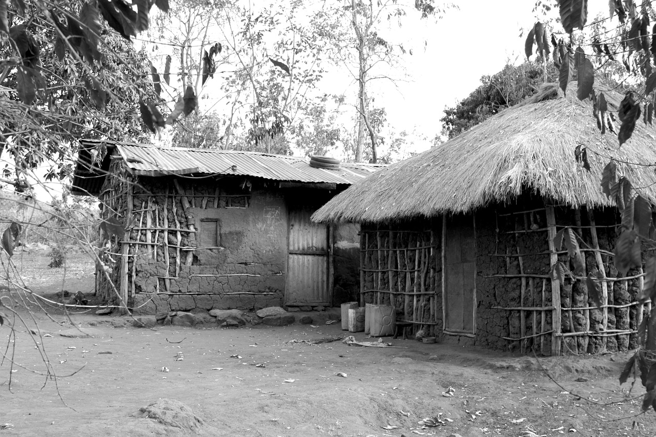 Vilarejo tradicional em Uganda, região onde ocorreu o martírio de 1886