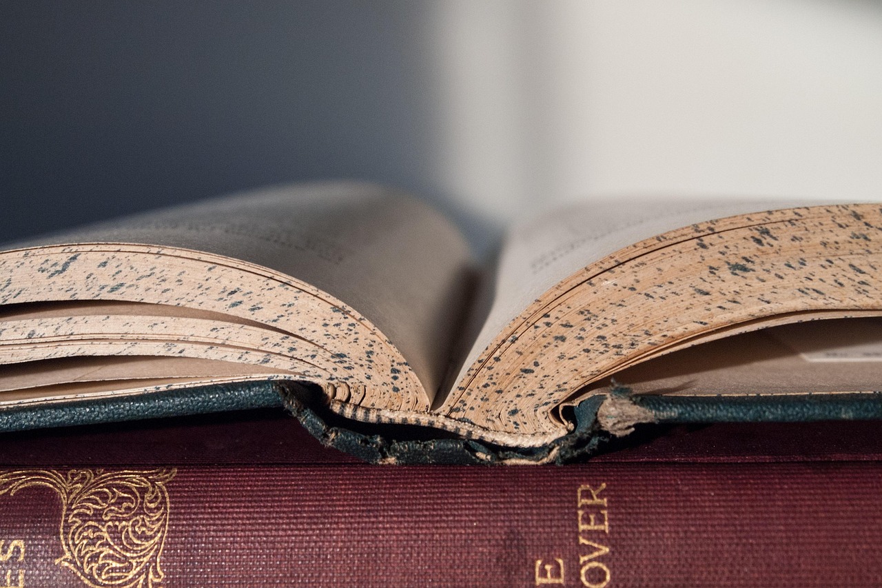 Livro aberto, símbolo de leitura e reflexão teológica