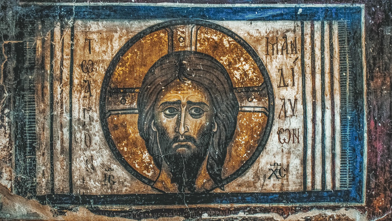 Ícone bizantino de Jesus Cristo, tradição iconográfica ortodoxa