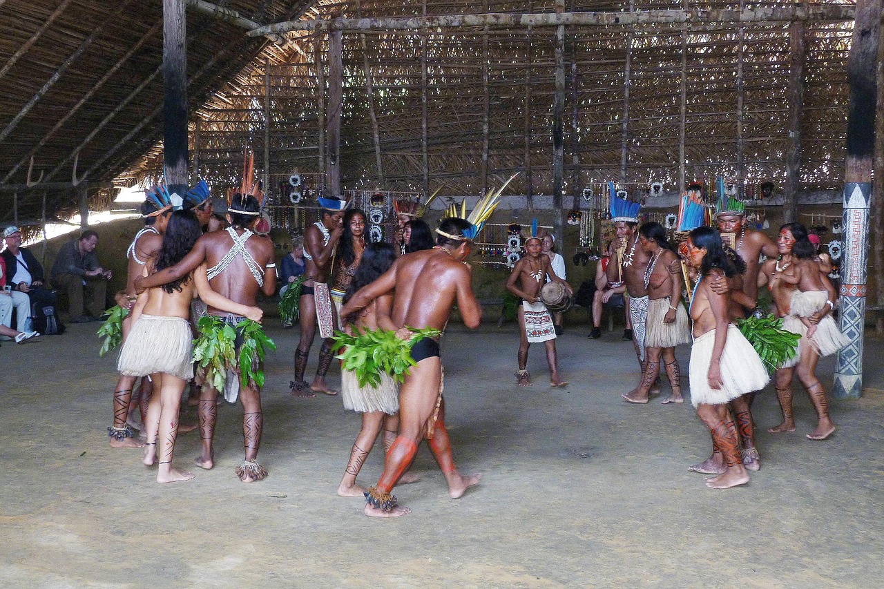 Floresta tropical brasileira, referência ao trabalho missionário de Anchieta entre os indígenas